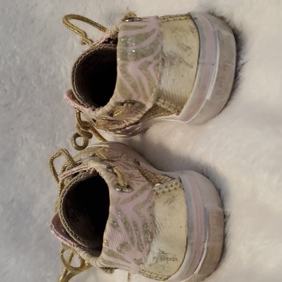 Sperry Toddler Sequin Boat Shoes - Picture 6 of 11